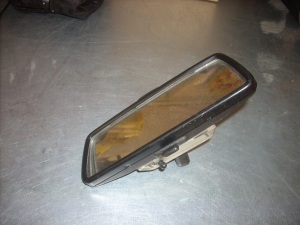 Inner rear view mirror with light